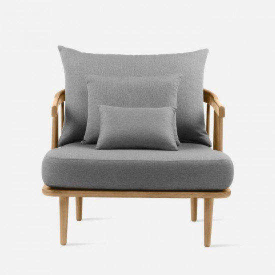 Willow Single Sofa, L89, Ash Willow Single Sofa, L89, Ash